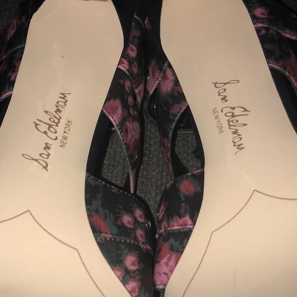 Sam Edelman Floral Heels - Picture 6 of 8